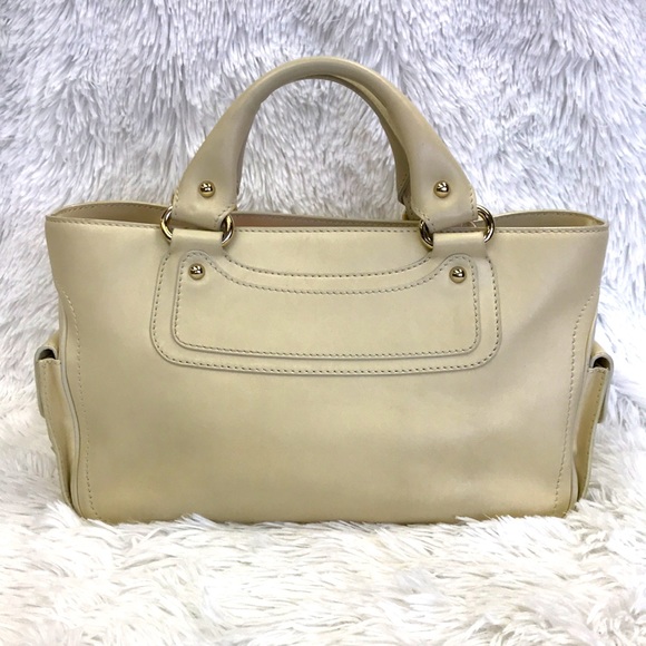 CELINE BOOGIE LEATHER BAG VINTAGE VGC - Picture 2 of 15